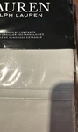 Ralph Lauren Spencer Solid Sateen 2PC Standard Pillowcases Sage 475TC Nip $70. Fixed Price $33.20.