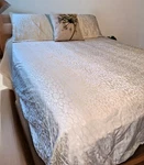 Bloomingdales Jacquard Animal Print Leopard Ombr Bedspread Duvet Pillow Sham St. Fixed Price $49.00.