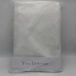 Yves Delorme Roma (athena) King Dirtyy 18" Deep Fitted Sheet White Cotton Perca. Fixed Price $199.99.
