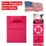 Super Soft 1800 Thread Count Twin Bed Sheet Set Hot Pink - Luxurious Comfort. Fixed Price $42.29.