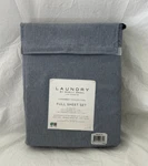 4 Pc Laundry Chambray Full Sheet Set Nip. Fixed Price $50.15.
