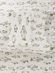 - King Sheet Set, Warm Breathable Cotton Flannel Bedding With Deep Pockets, Brus. Fixed Price $91.99.