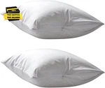 Dependable Industries Deluxe Zippered Vinyl Pillow Covers 2-PACK 20"X29" Water. Fixed Price $16.43.
