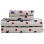 Beatrice Home Fashions Cozy Cabin 4-PIECE King Microfiber Bedding Sheet Set. Fixed Price $83.21.