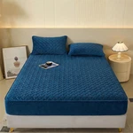 Pangzi Solid Flannel Plush Bedding Fitted Sheetvelvety Soft Heavyweight. Fixed Price $81.45.