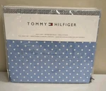 Tommy Hilfiger Full Sheet Set Nip Light Blue / White Dots 2014. Fixed Price $59.99.
