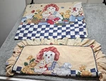 Rare Raggedy Ann Andy Twin Sheet Flat Pillow Sham Jc Penney Kimlor Mills. Fixed Price $14.99.