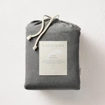 Queen 100% Linen Sheet Set Dark Gray - Casaluna. Fixed Price $61.99.