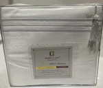 Clara Clark Premier 1800 Series Queen Deep Pocket Bed Sheets Set White New. Fixed Price $35.00.