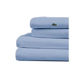 Lacoste 100% Cotton Percale 4-PIECE Sheet Set Cool, Crisp, Ma... Usa Fas. Fixed Price $75.97.
