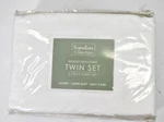Signature Collection Brushed Microfiber 3 Piece Sheet Set Twin Size Luxury Soft. Fixed Price $10.35.