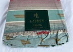 Ralph Lauren Hawk Springs Serape Teal Queen Flat Sheet Southwest Usa Vintage Nos. Fixed Price $150.00.