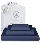 Threadmill Luxury 800 Count Twin 100% Cotton Sheets - Folkstone Blue S.... Fixed Price $99.23.