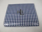 New Ralph Lauren Belle Harbor Gingham Blue White Flat Sheet - Queen. Fixed Price $299.99.