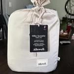 Allswell Silky Serenity Sheet Set Full Tencel Lyocell Soft Cream Glaze New. Fixed Price $39.87.