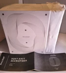 New Malouf Woven Microfiber King Sheet Set 4PC White Percale Fitted Corners. Fixed Price $30.95.