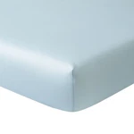 New Yves Delorme Triomphe Horizon Queen Fitted Sheet Blue Green Sateen France. Fixed Price $215.00.