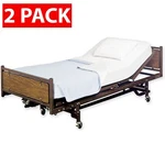 2 Pack - Fitted Hospital Bed Sheets, Soft Knitted Jersey Sheet, 36"X84"X16". Fixed Price $22.99.