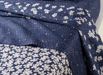 $275 Yves Delorme Nuit Blanche Queen Flat Sheet 94X116 White Flowers Navy France. Fixed Price $159.00.