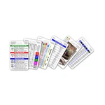 Mini Cna Ma Vertical Badge Set - 6 Pocket Guide Sheet Nursing. Fixed Price $11.99.