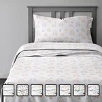 Kids 4 Piece Sheet Set, Cute & Cozy Wrinkle-free, Multiple Designs By Cgk Linens. Fixed Price $39.99.