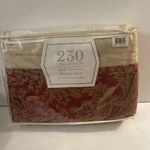 Renaissance King Sheet Set 230 Threads 100% Cotton Jacquard Border Jla Home. Fixed Price $89.00.