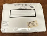 Westpoint Stevens Utica White King Flat Sheet Iron New Nos. Fixed Price $24.49.