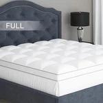Sleep Mantra Mattress Topper Soft 100% Cotton Fabric - Full Size 2 Pack. Fixed Price $78.02.