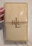 Vtg Ralph Lauren Regent Sateen King Pillowcases Almond 600 Tc 100% Supima New*. Fixed Price $109.97.