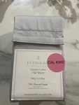 Everhome Egyptian Cotton King / Cal Flat Sheet 700 Tc Microchip. Brand New. Fixed Price $120.00.