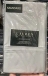 Ralph Lauren Two Cotton Dunham Sateen Pillowcases - Nwt Silver Grey Standard. Fixed Price $34.95.
