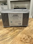 Heavyweight Flannel 100% Turkish Cotton Sheet Set Queen 4 Pieces Deep Pocket 17. Fixed Price $59.99.