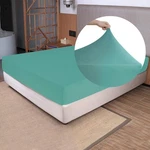 Soft Twin Size Fitted Sheet Only 4-WAY Stretchy Jersey Knit, T-shirt. Fixed Price $27.50.