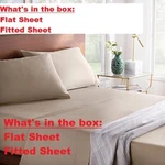 Linenspa 600 Thread Ultra Soft Deep Pocket Cotton Blend Sheet Set Twin Bed Sand. Fixed Price $33.95.