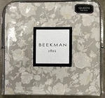 Beekman 1802 Marcellus Tusk Queen Flat Sheet. Fixed Price $39.95.