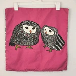 Vintage 90S Ikea Gul Rt Pink Owl Pillow Cover 20X20 Scandi Woodland Retired. Fixed Price $26.95.