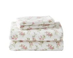 Laura Ashley Flannel Sheets Size, Anti-pilling & Queen, Audrey Pink. Fixed Price $86.99.