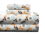 Heavy Weight Flannel Cotton Sheet Set 1 Pc Cal King Winter Breeze. Fixed Price $106.57.