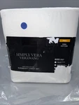Simply Verawang 600 Thread Count Sheet Set Full- White-cotton. Fixed Price $39.00.