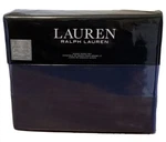 Ralph Lauren Rrl Sloane Antimicrobe Queen Sheet Bed Set Navy Blue New Fast Ship. Fixed Price $179.00.