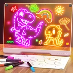 Rechargeable Led Drawing Board, 9-COLOR Light Modes, 16-INCH, Pink. Fixed Price $54.67.