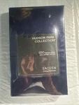 Hudson Park Collection Sateen 2 King Size Pillowcases 680TC Navy Color New. Fixed Price $28.00.