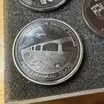 93 97 Summerside Pei Trade Dollar 6-COIN Set W/ Case & Info Sheet. Fixed Price $30.00.