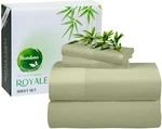 Royale Linen Bamboo Viscose Queen Sheet Set - Cooling Bed 1 Fitte.... Fixed Price $47.87.
