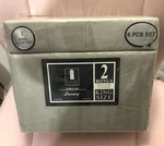 Charisma 6PC King Size Sheet Set Terracota Floral Microfiber New Package. Fixed Price $35.00.