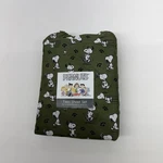 New Berkshire Peanuts Snoopy & Paw Print Twin Size Sheet Set. Fixed Price $20.00.