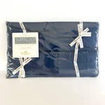 Wamsutta Supercale Easy Care 100% Cotton 200 Tc Navy Blue Twin Flat Sheet New. Fixed Price $18.95.