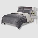 Cathay Home Inc. Gray Sherpa Twin Bedding Comforter Set. Fixed Price $24.30.