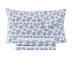 Sanders Coastal Printed Microfiber 4 Pc Sheet Set Twin Size Blue Coral Reef. Fixed Price $25.84.