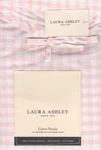 Laura Ashley 2 Standard Pillowcases Gracies Gingham Pink Cottage Farmhouse Chic. Fixed Price $24.29.